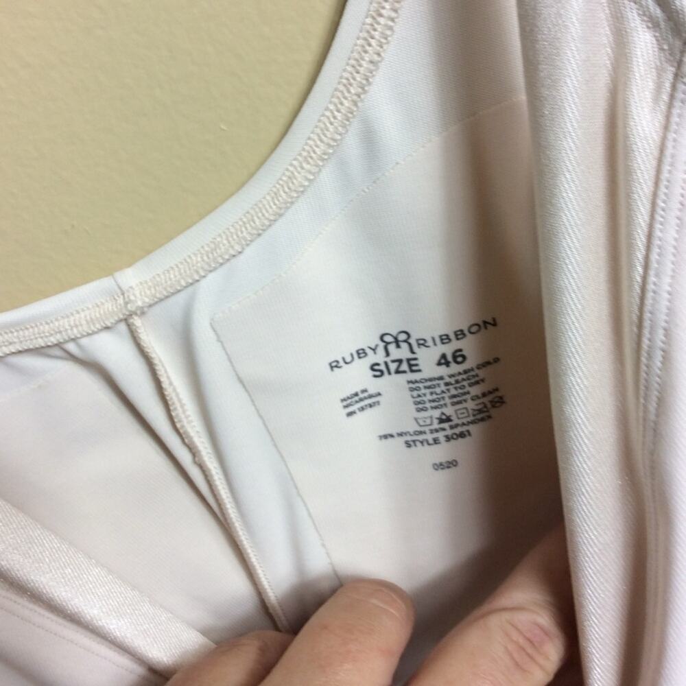 Ruby Ribbon Athena cami 46. Cream - Picture 13 of 13